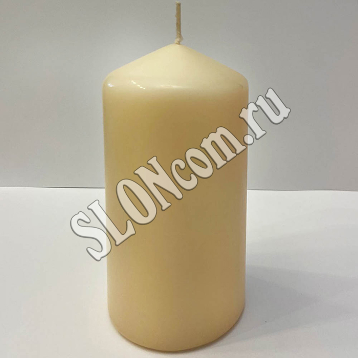 Свеча пеньковая 7х15 см слоновая кость, Ladecor 508-773 - Фото