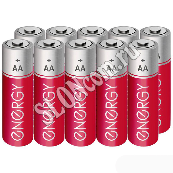 Батарейка солевая 10 штук Energy R6/10S (AА) - Фото