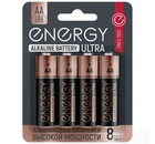 Батарейка алкалиновая 8 штук Energy Ultra LR6/8B (АА)