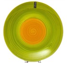 Тарелка мелкая Зеленый луг 270 мм, аэрограф 139-23065