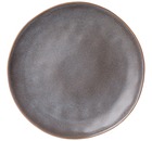 Тарелка коллекция Glaze collection 24 см, серый меланж, 191-223