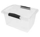 Ящик для хранения Keeplex Vision с защелками 2,5 л, 21,5х16х11,5 см, прозрачный кристалл