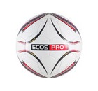 Мяч футбольный ECOS Pro Hybrid Embossed, красный