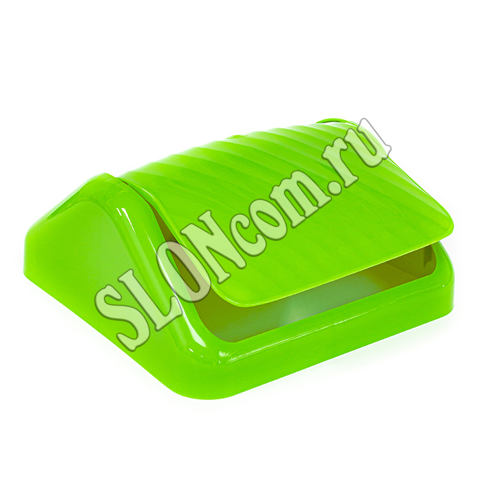 Крышка-совок к контейнеру для мусора BiomiQ 18 л, зеленый, Ecorso - Фото