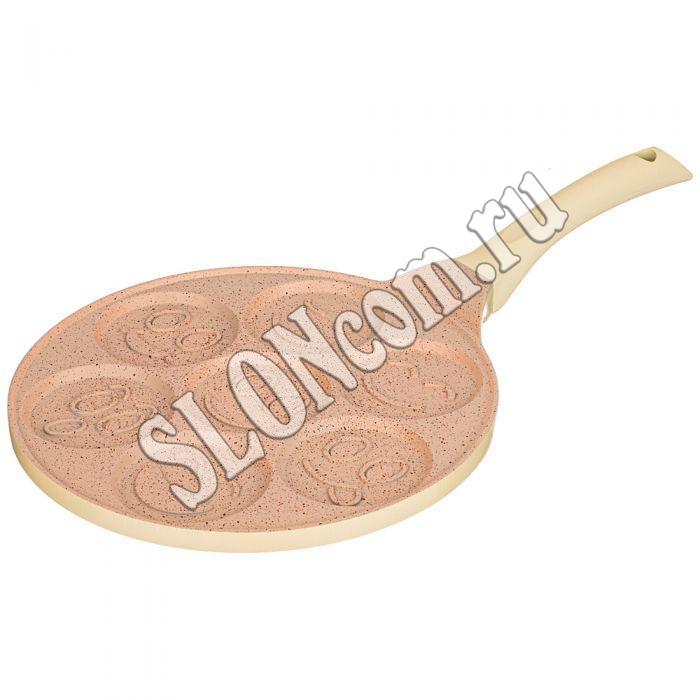 Сковорода Смайл, 26,5 см, с антипригарным покрытием - Фото