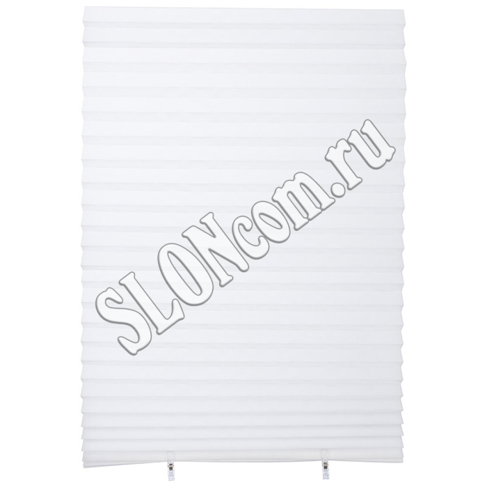 Самоклеящиеся шторы-плиссе Skandi 60х160 см, цвет белый - Фото