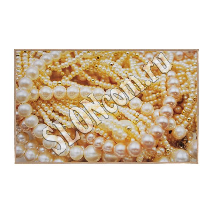 Коврик влаговпитывающий Жемчужное ожерелье 50х80 см, Velur SPA - Фото