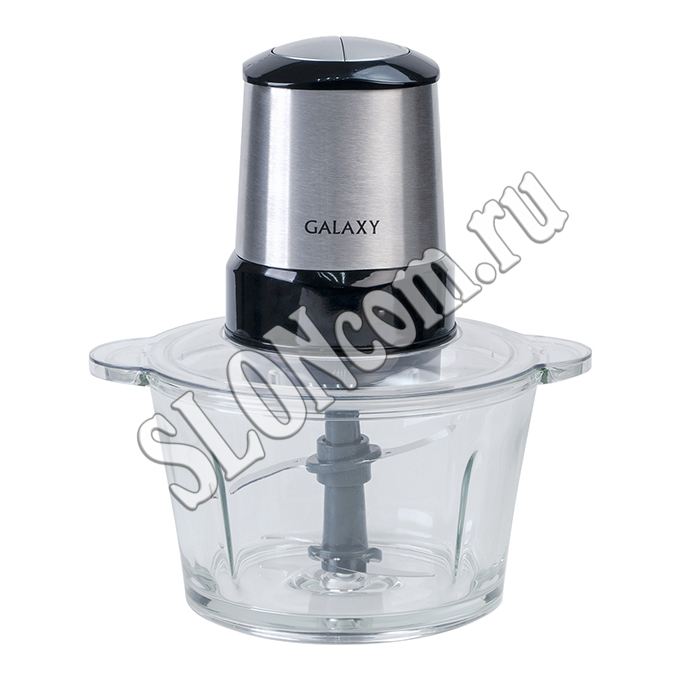 Чоппер электрический 400 Вт, стеклянная чаша 1,5 л, двойной нож GALAXY LINE GL 2355 - Фото