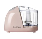 Чоппер электрический 400 Вт, пластиковая чаша 350 мл розовый, GALAXY LINE GL 2366