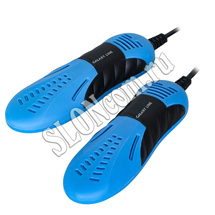 Сушилка для обуви 10 Вт, размер 160*55*30 мм синий, GALAXY LINE GL 6350 - Фото