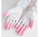 Перчатки виниловые хозяйственные Comfort&Care усиленная зона пальцев, размер M, Paterra